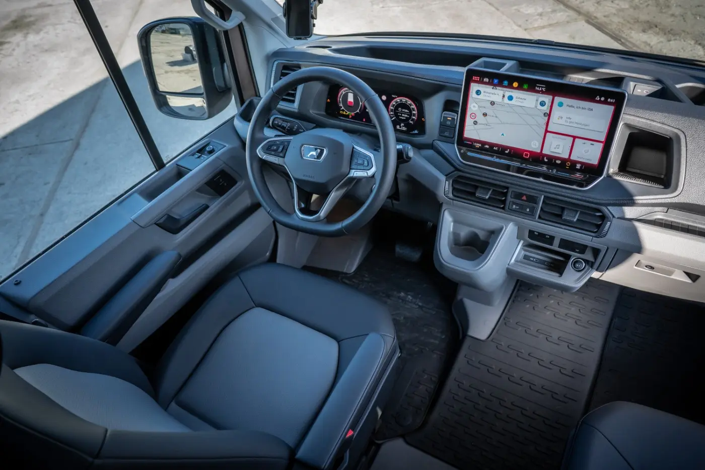 MAN TGE Mittel – Cockpit